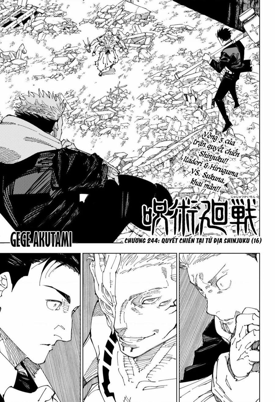 Jujutsu Kaisen - Chú Thuật Hồi Chiến 244 trang 2