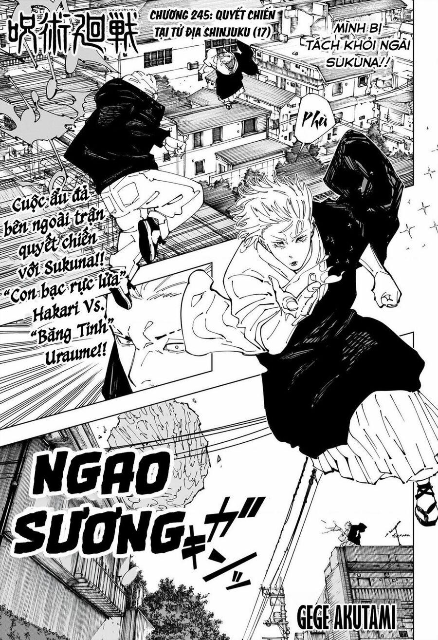 Jujutsu Kaisen - Chú Thuật Hồi Chiến 245 trang 1