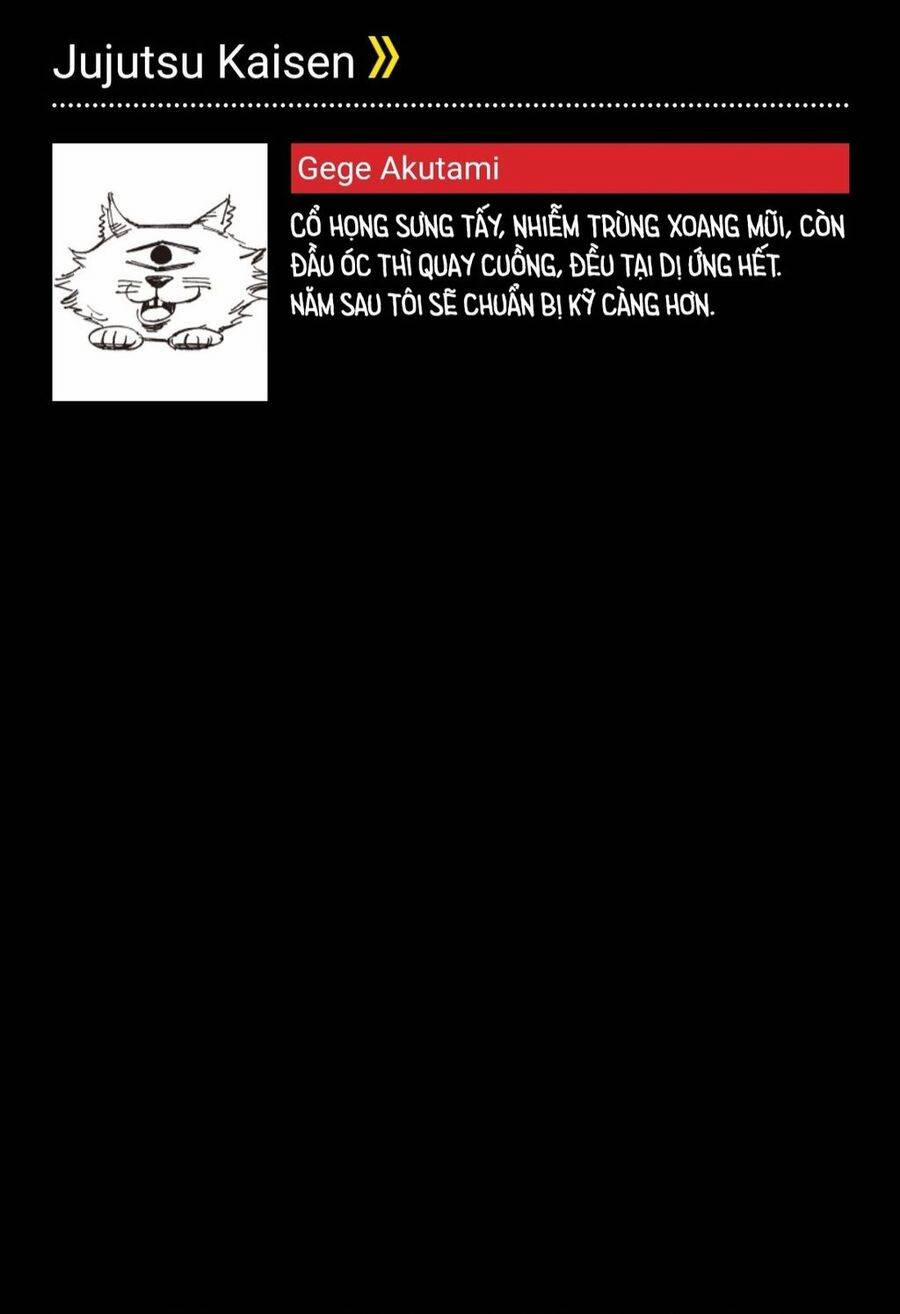 Jujutsu Kaisen - Chú Thuật Hồi Chiến 255 trang 20