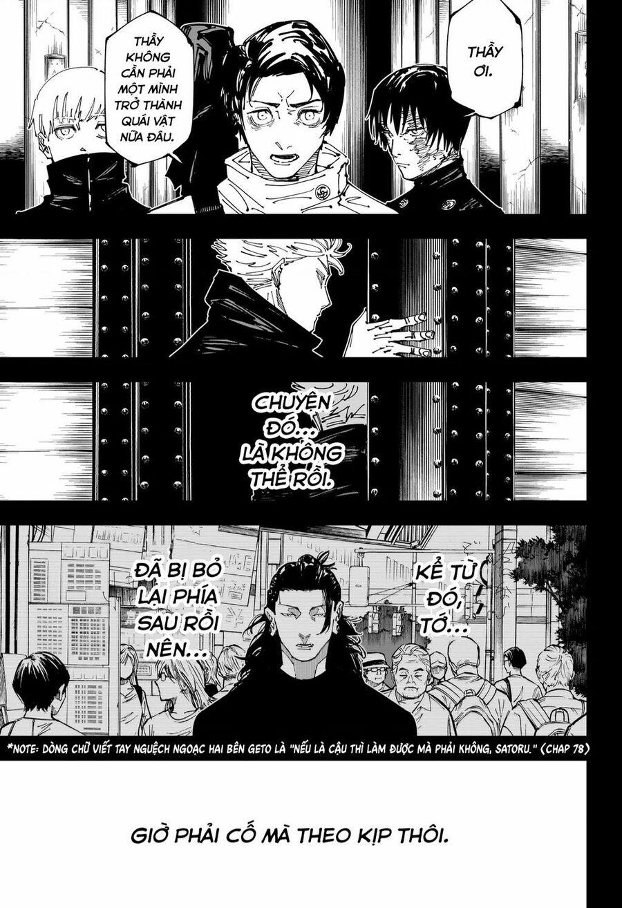 Jujutsu Kaisen - Chú Thuật Hồi Chiến 261 trang 11