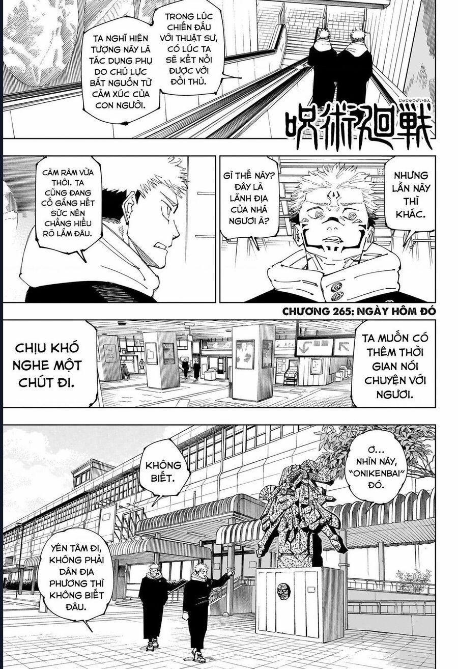 Jujutsu Kaisen - Chú Thuật Hồi Chiến 265 trang 2
