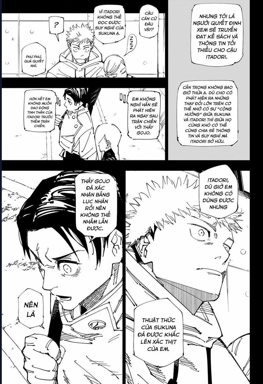 Jujutsu Kaisen - Chú Thuật Hồi Chiến 267 trang 7