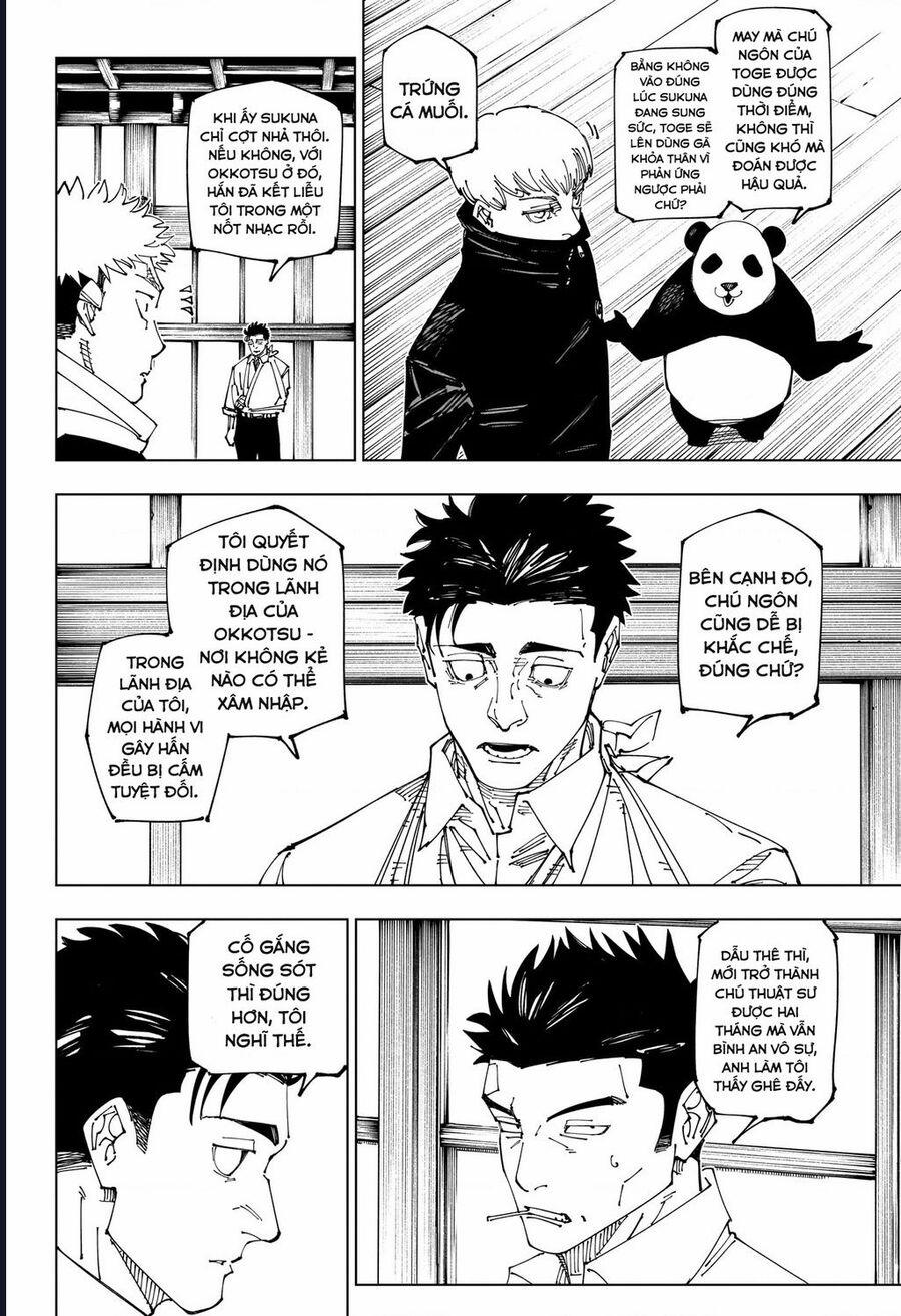 Jujutsu Kaisen - Chú Thuật Hồi Chiến 269 trang 6