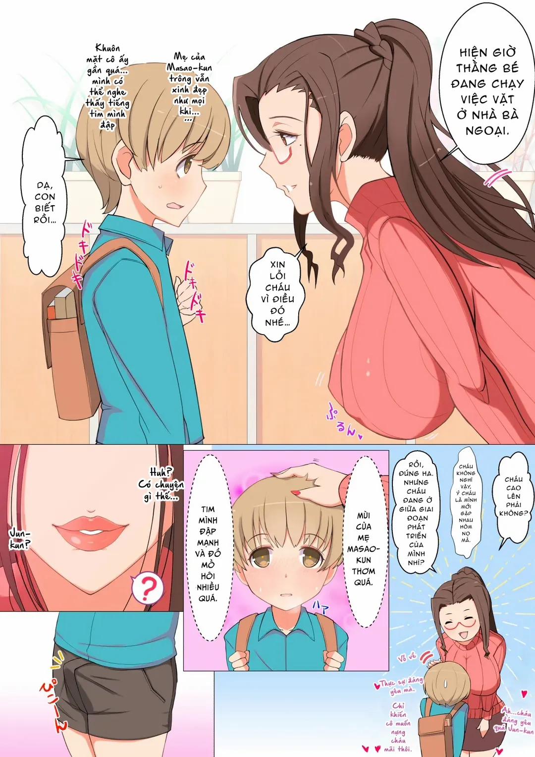 Jun-kun And His Friend’s Mom’s Lewd Plan Oneshot trang 2