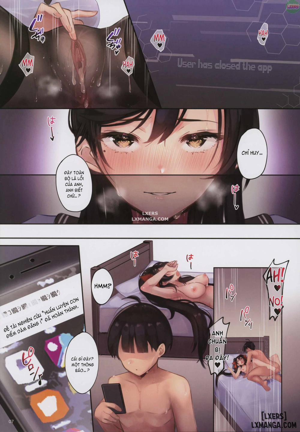 Junai NTR ~Login Sabottara Yome ga Mesuinu Kaihatsu Sareteta Oneshot trang 5