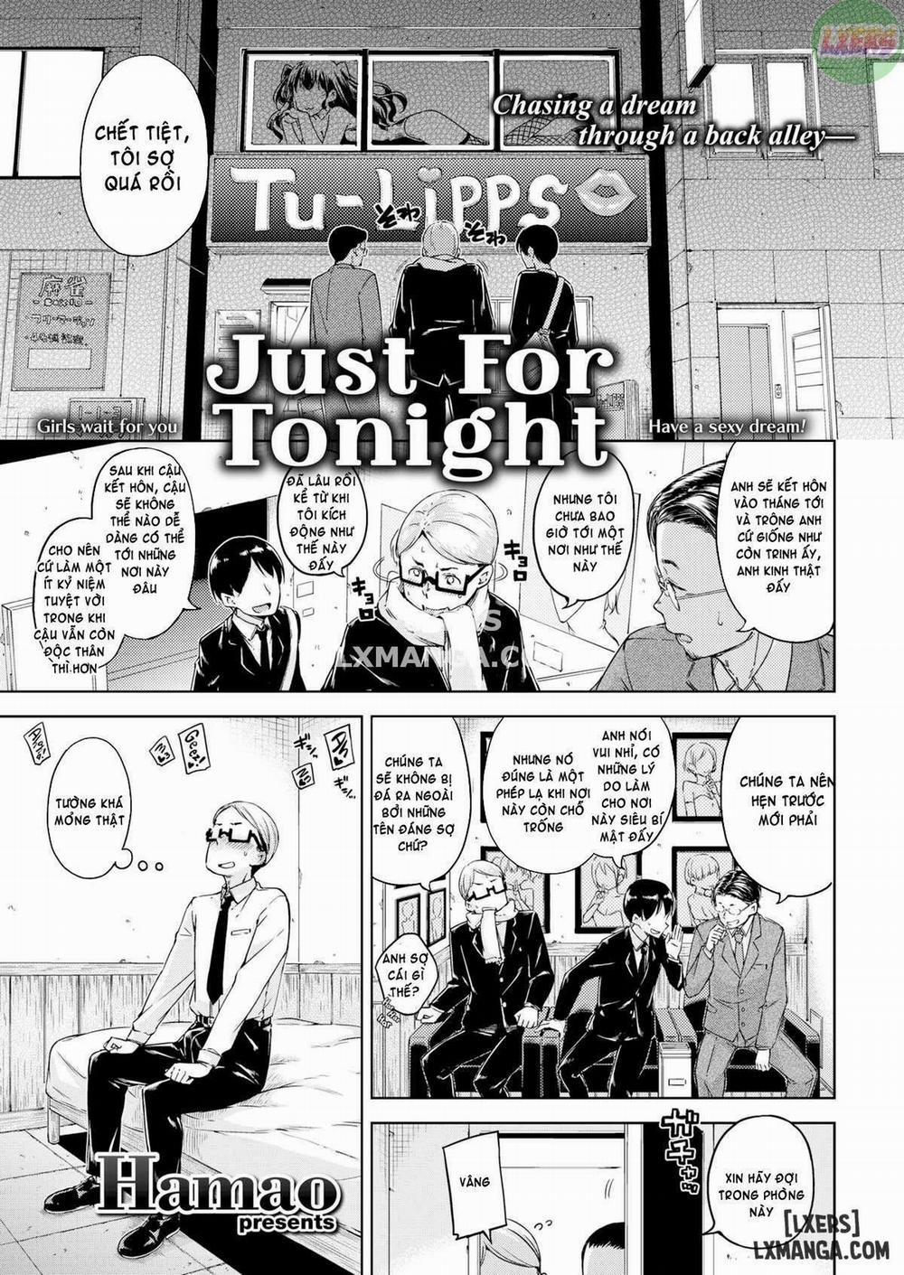Just For Tonight Oneshot trang 0