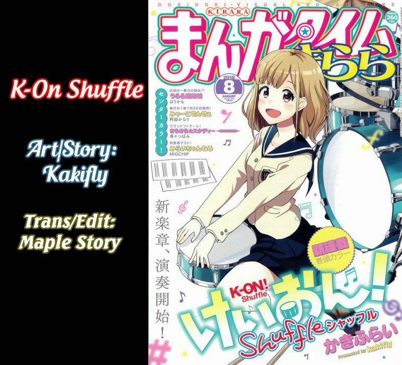 K-On Shuffle 1 trang 1