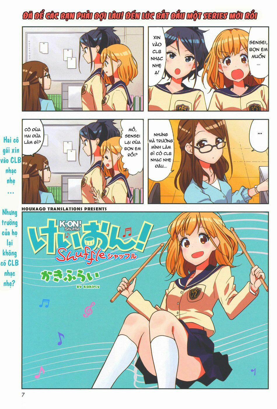 K-On Shuffle 1 trang 2