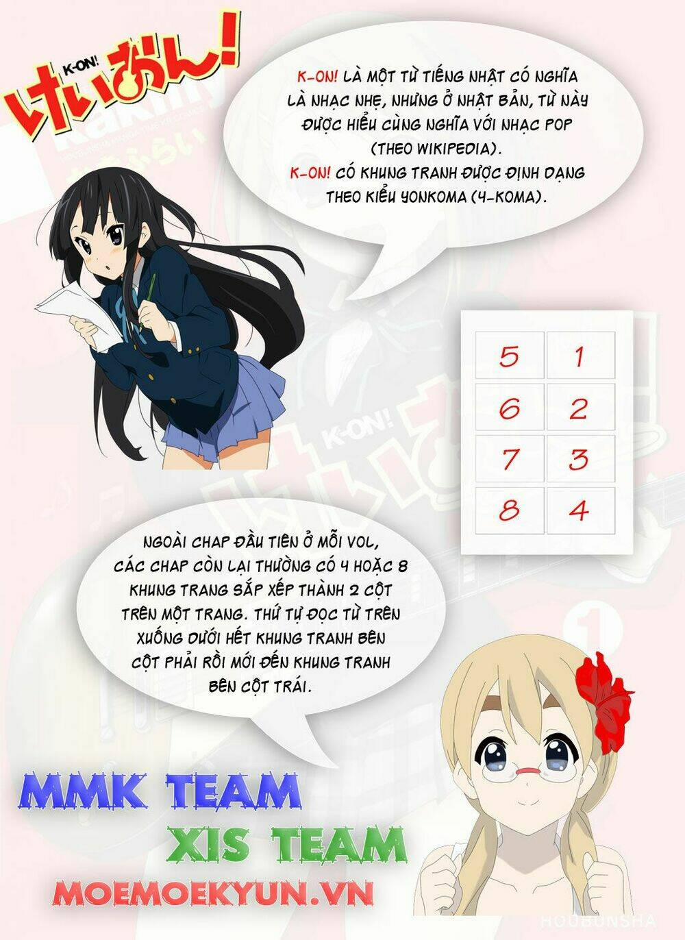 K-On! 5 trang 1