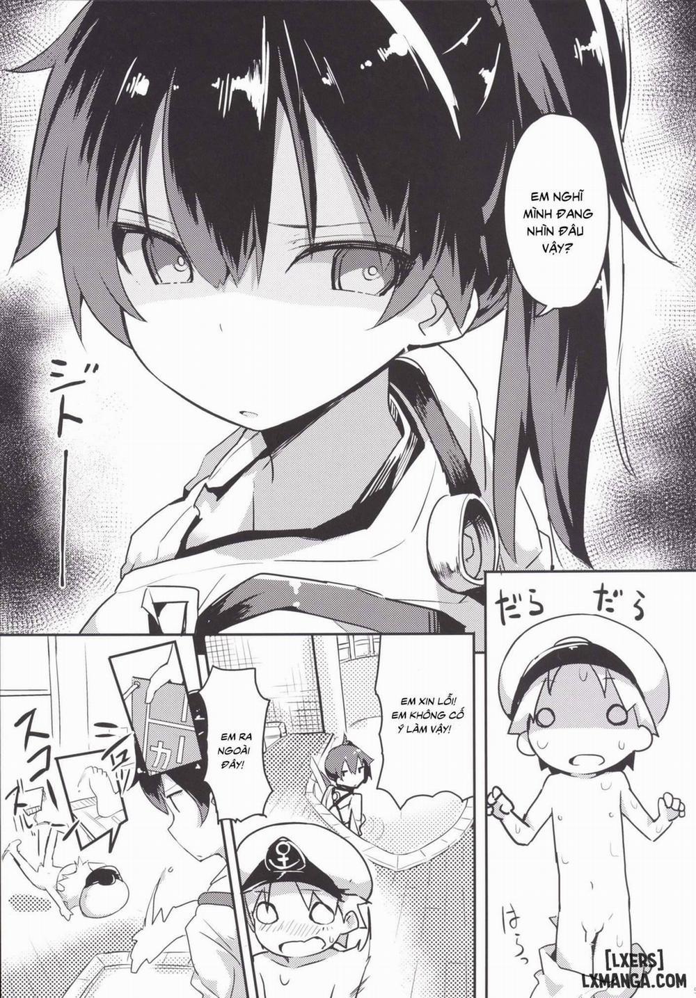 Kaga-san o Chuuha Sasete Shimatte Nyuukyo de H Oneshot trang 5
