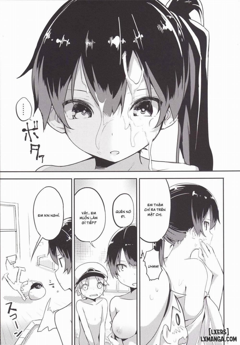 Kaga-san o Chuuha Sasete Shimatte Nyuukyo de H Oneshot trang 9