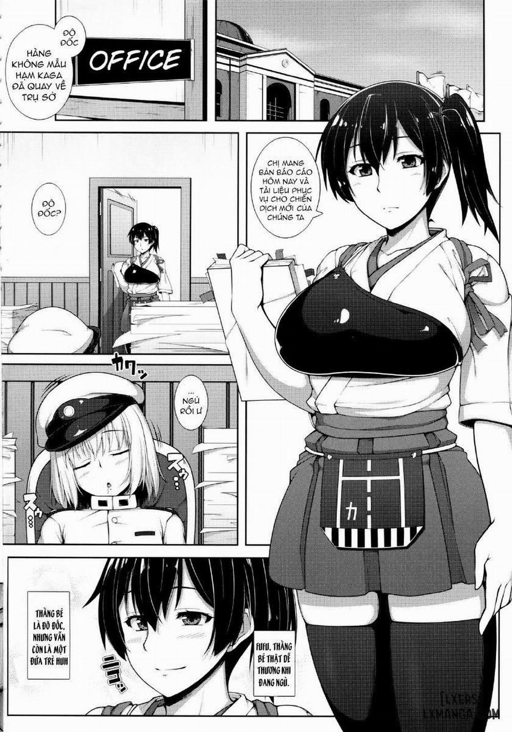 Kaga-san wa Inran Onee-chan Oneshot trang 2