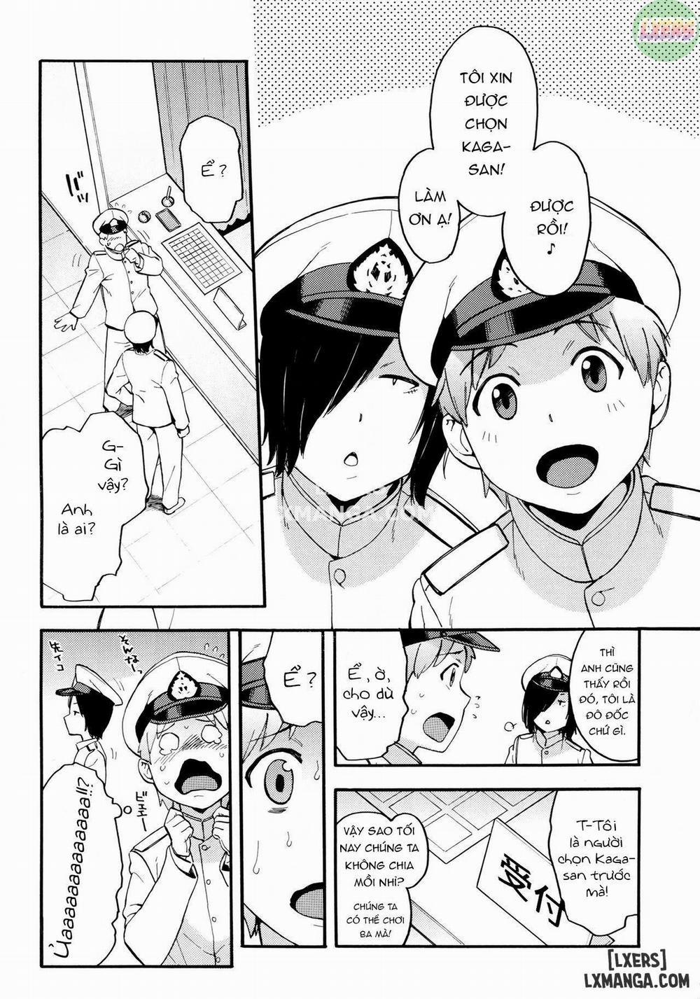 Kaga-sensei's ~First DP lesson Oneshot trang 6