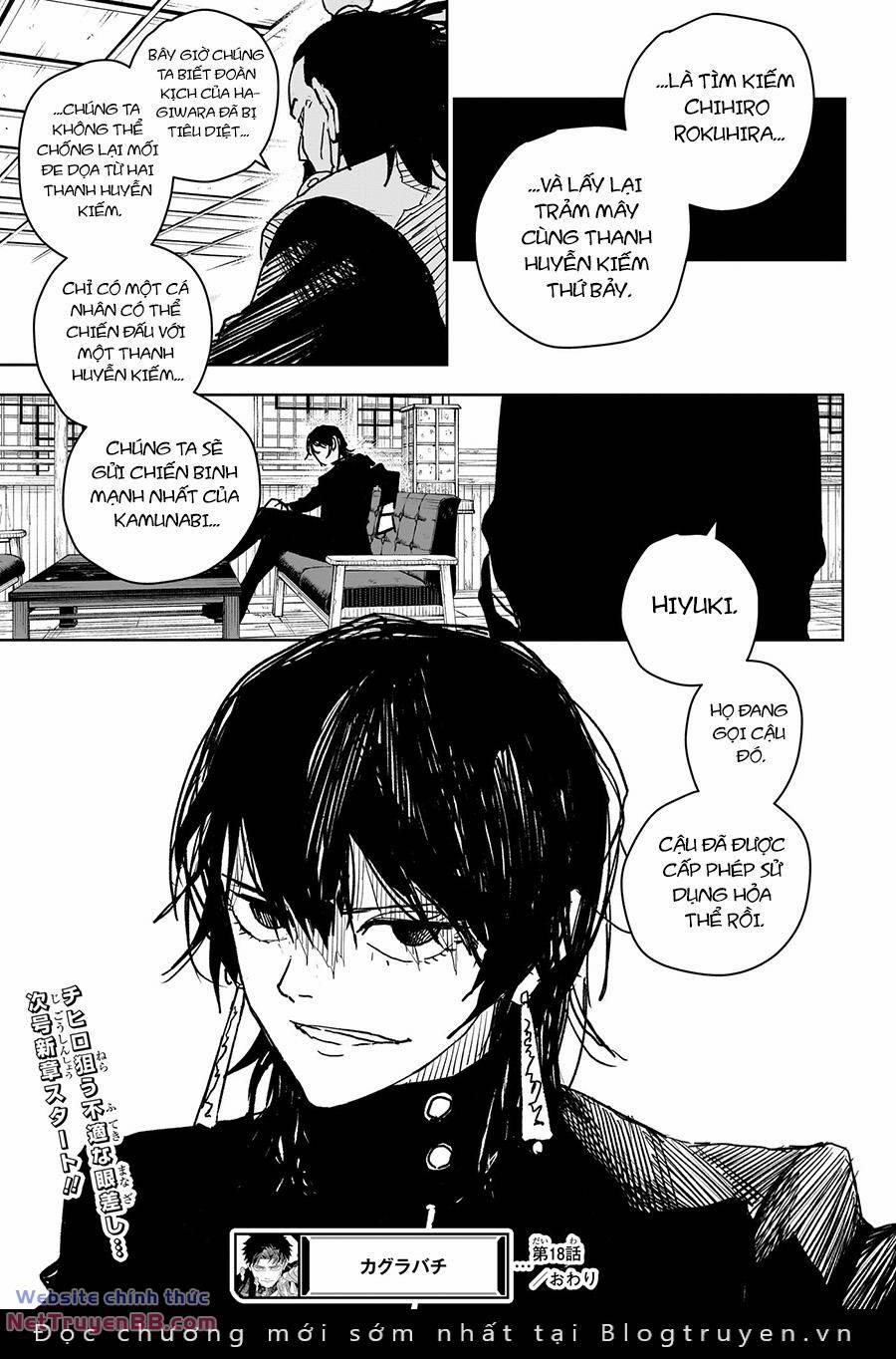 Kagura Bachi: Phép Thuật Và Katana 18 trang 18