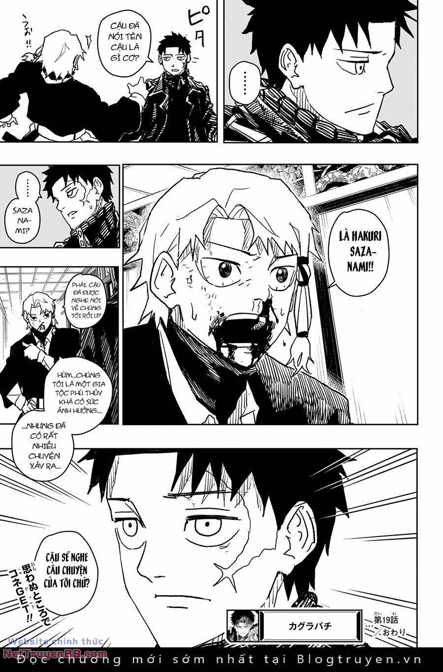 Kagura Bachi: Phép Thuật Và Katana 19 trang 22