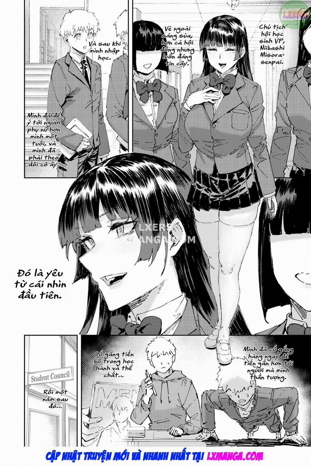 Kaichou datte Shitain desu Oneshot trang 2
