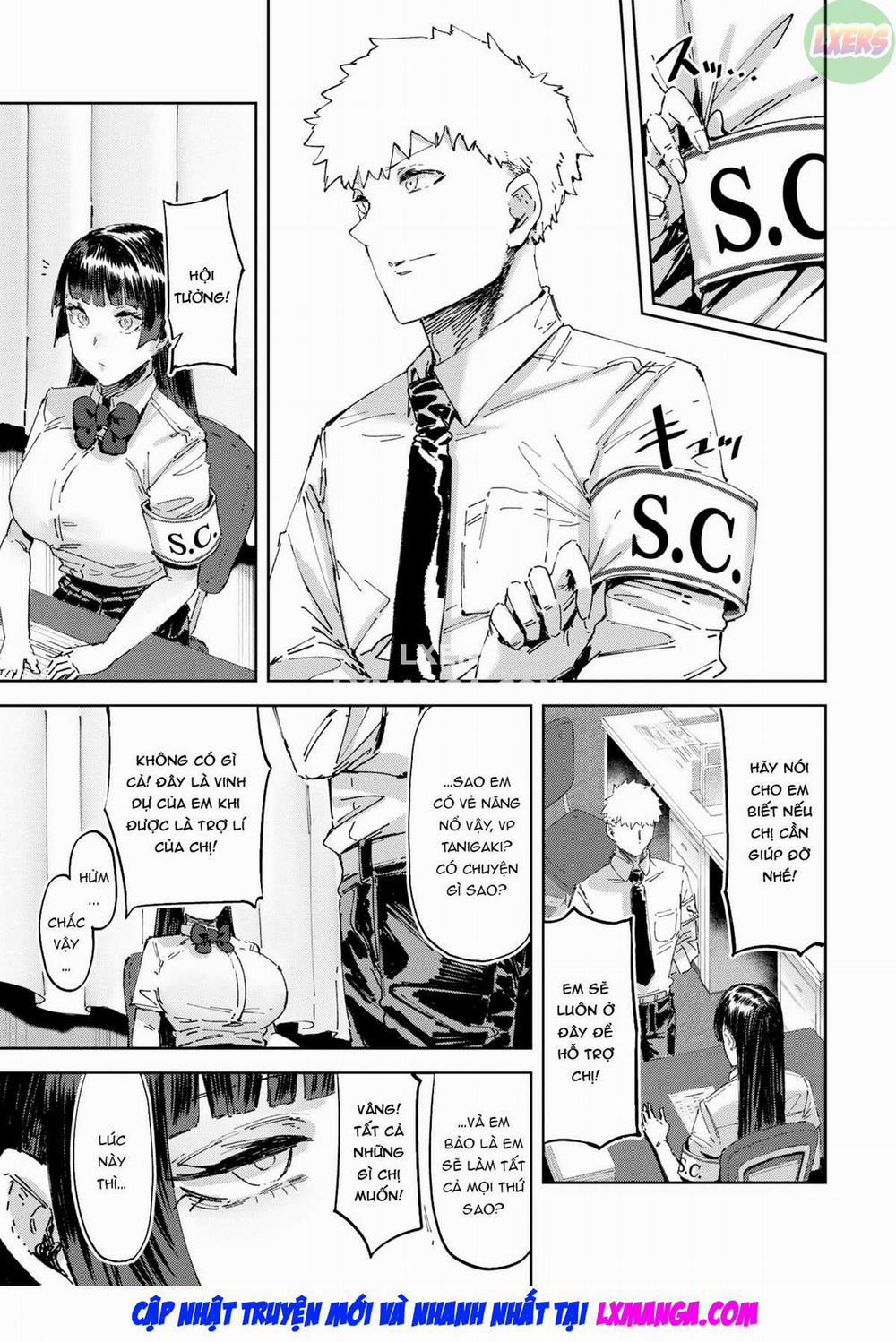 Kaichou datte Shitain desu Oneshot trang 3