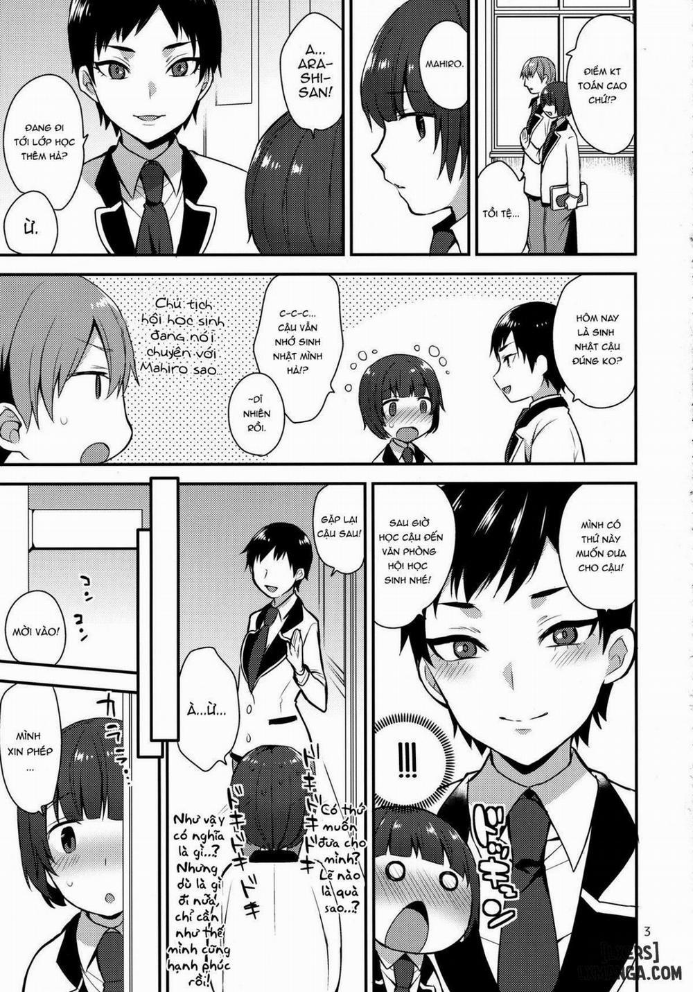 Kaichou no Okurimono Oneshot trang 1