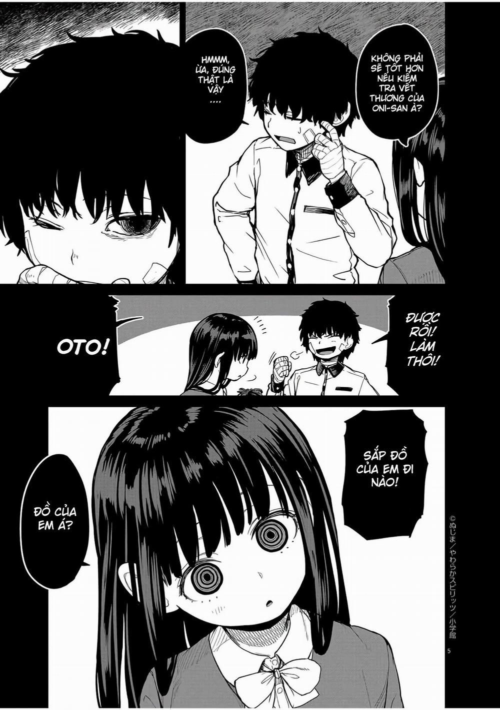 Kaii To Otome To Kamigakushi 14 trang 4