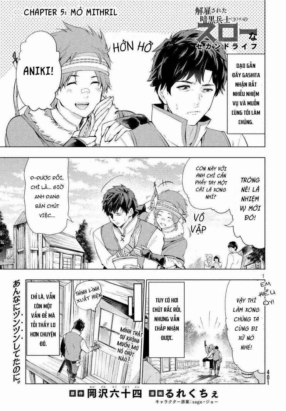 Kaiko Sareta Ankoku Heishi (30-Dai) No Slow Na Second Life 6 trang 2