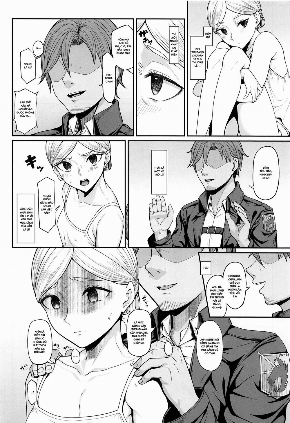 Kairaku Ochi shita Botebara Joou Historia (Shingeki no Kyojin) Oneshot trang 3