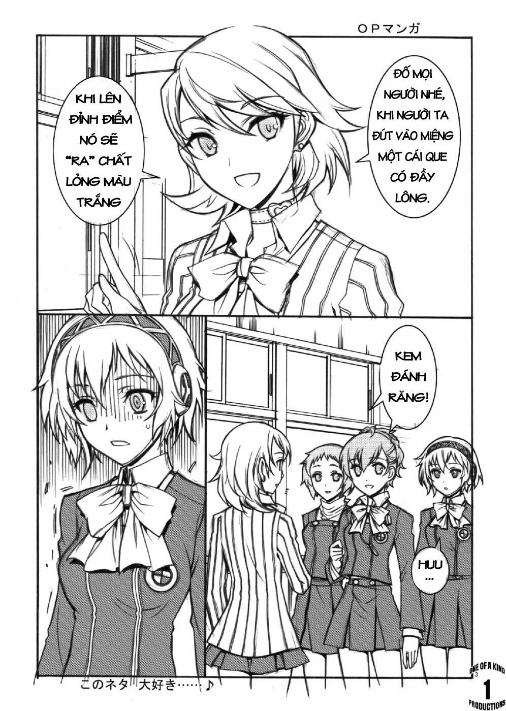 KAISHAKU P3P (Persona 3) Oneshot trang 2