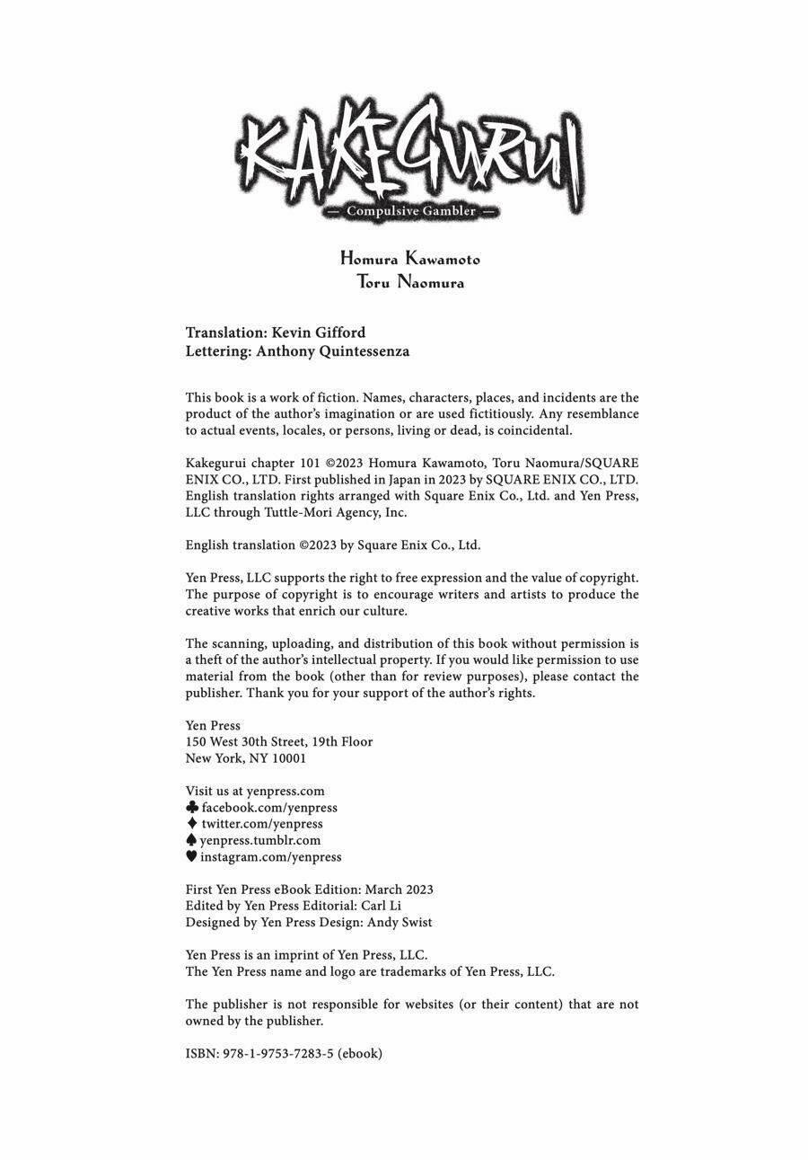 Kakegurui Yorozu 101 trang 34