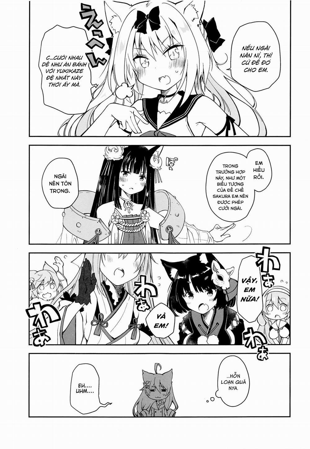 Kakin Shikikan, Fuku o Kau Oneshot trang 6