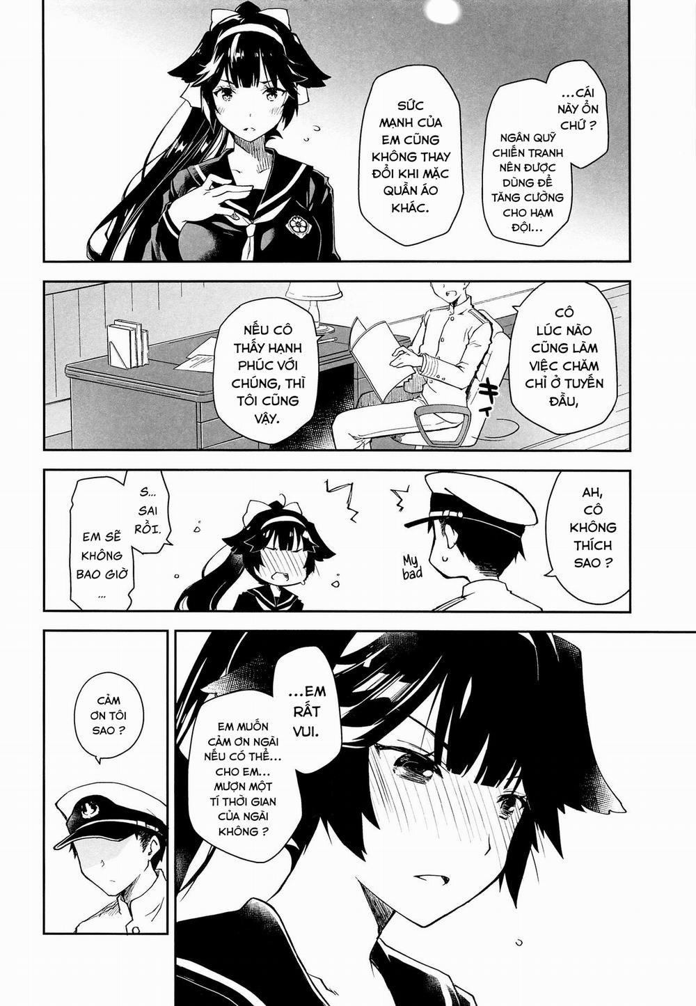Kakin Shikikan, Fuku o Kau Oneshot trang 9