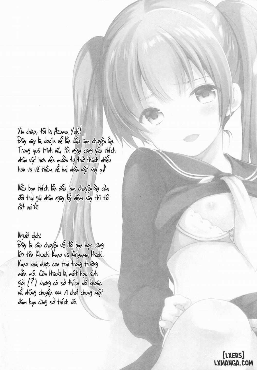 Kakko Tsuketetara Sex Oshietette Iwaret Oneshot trang 2