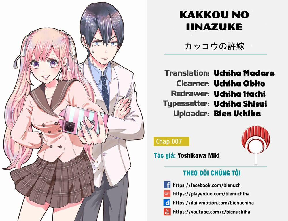 Kakkou No Iinazuke 7 trang 0