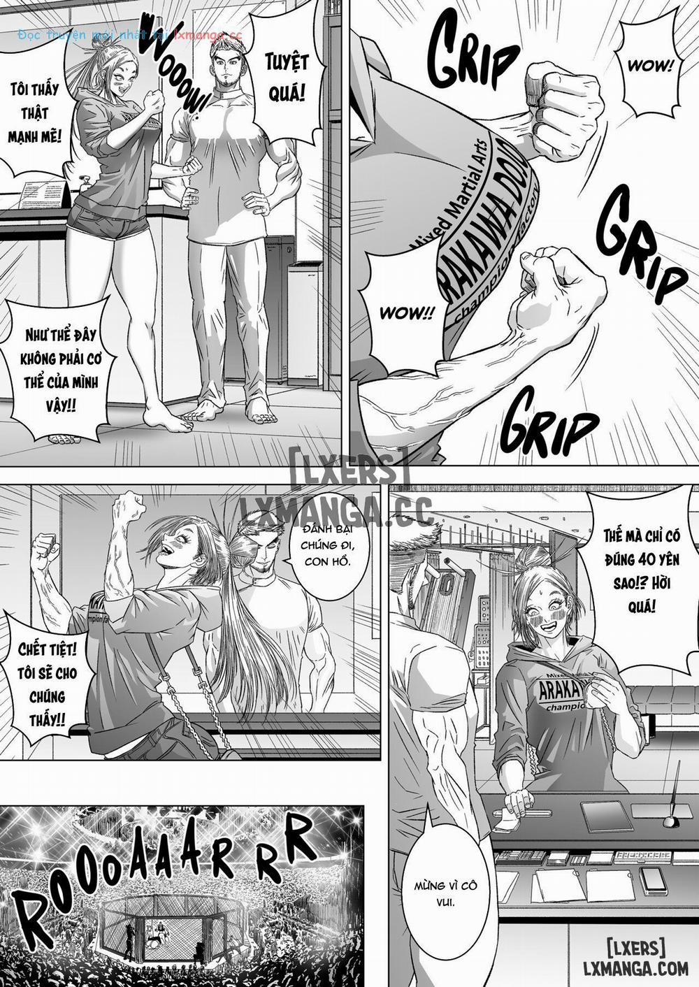 Kakutou Joshi wa Tsuyokunaritai/ Muchimuchi Kakutou Joshi wa Hentai Seitai-shi to Sex shite Tsuyoku naru Oneshot trang 32