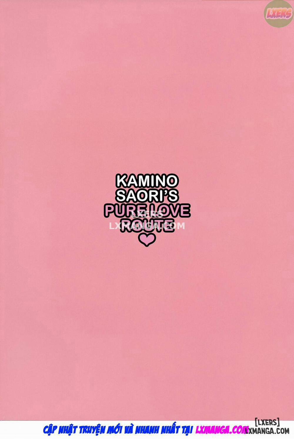 Kamino Saori no Junai Route Oneshot trang 32