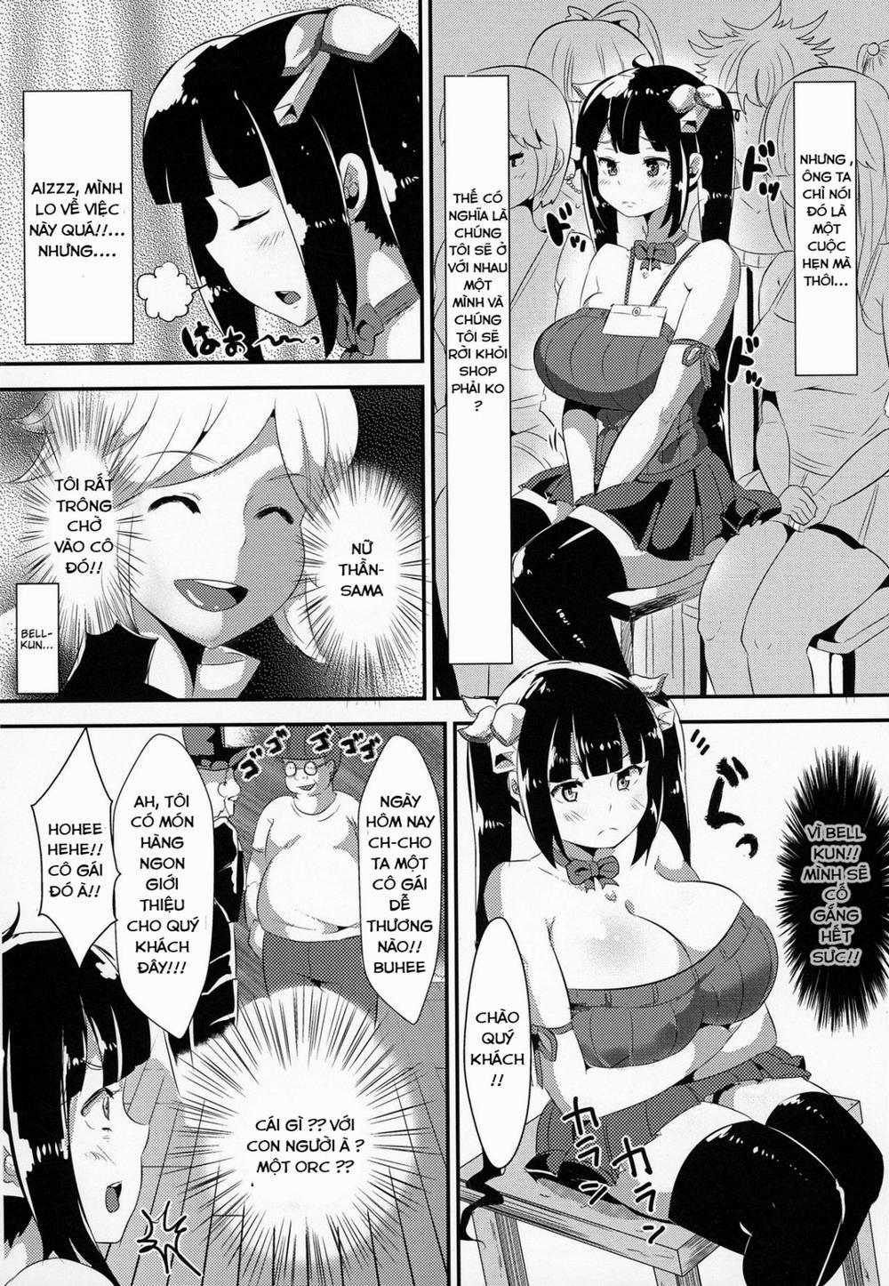 Kamisama Ga Seikatsu Hi O Kasegu Tame Ni Ikenai Baito O Suru No Wa Machigatteiru Darou Ka (Dungeon Ni Deai O Motomeru No Wa Machigatteiru Darou Ka) Oneshot trang 7