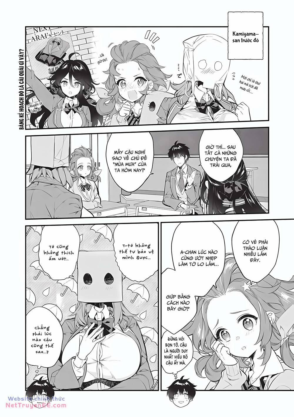 Kamiyama-San, Thiếu Nữ Kém Giao Tiếp Lúc Nào Cũng Đội Túi Giấy Trên Đầu!! 14 trang 2