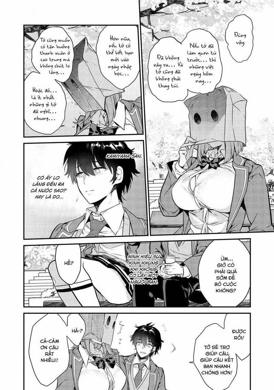 Kamiyama-San, Thiếu Nữ Kém Giao Tiếp Lúc Nào Cũng Đội Túi Giấy Trên Đầu!! 3 trang 22