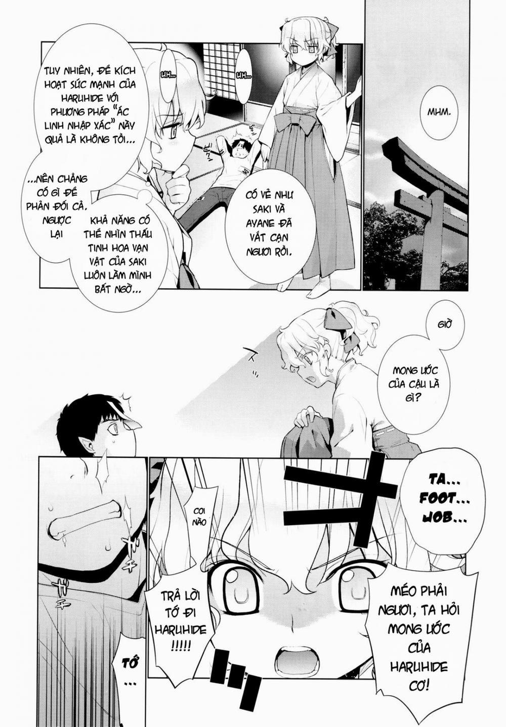 Kanara-sama no Nichijou Go (Tonari no Miko-san wa Minna Warau) Oneshot trang 14