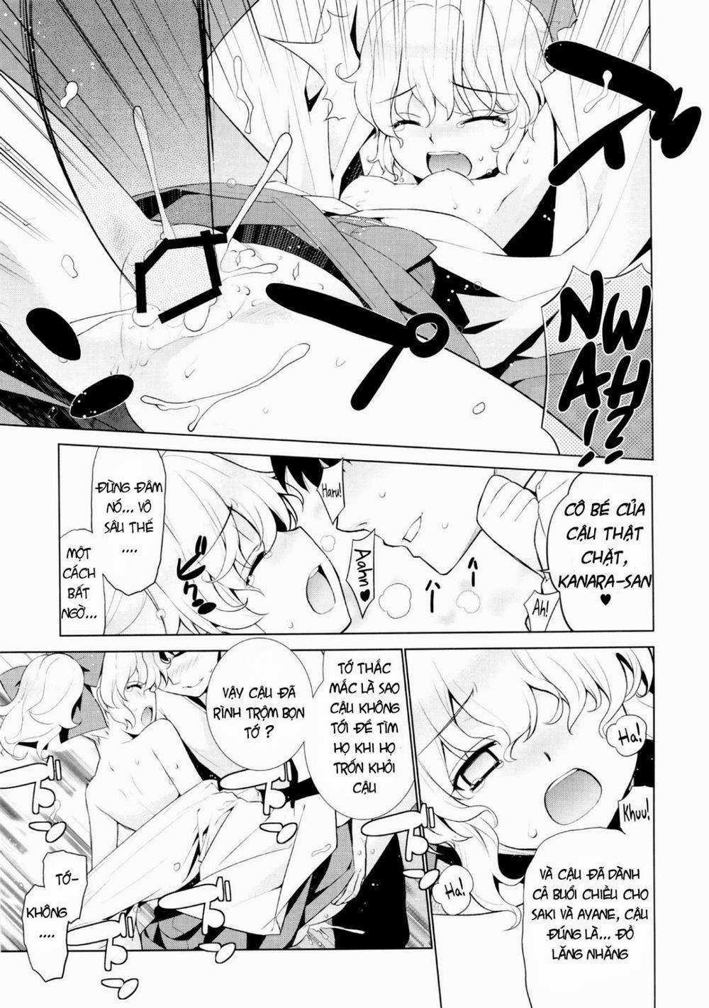 Kanara-sama no Nichijou Go (Tonari no Miko-san wa Minna Warau) Oneshot trang 18