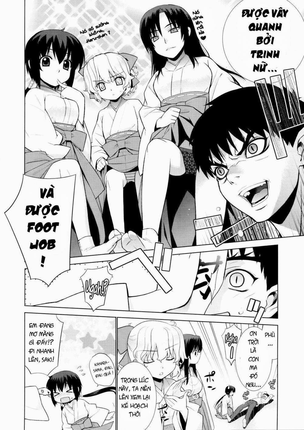 Kanara-sama no Nichijou Go (Tonari no Miko-san wa Minna Warau) Oneshot trang 6