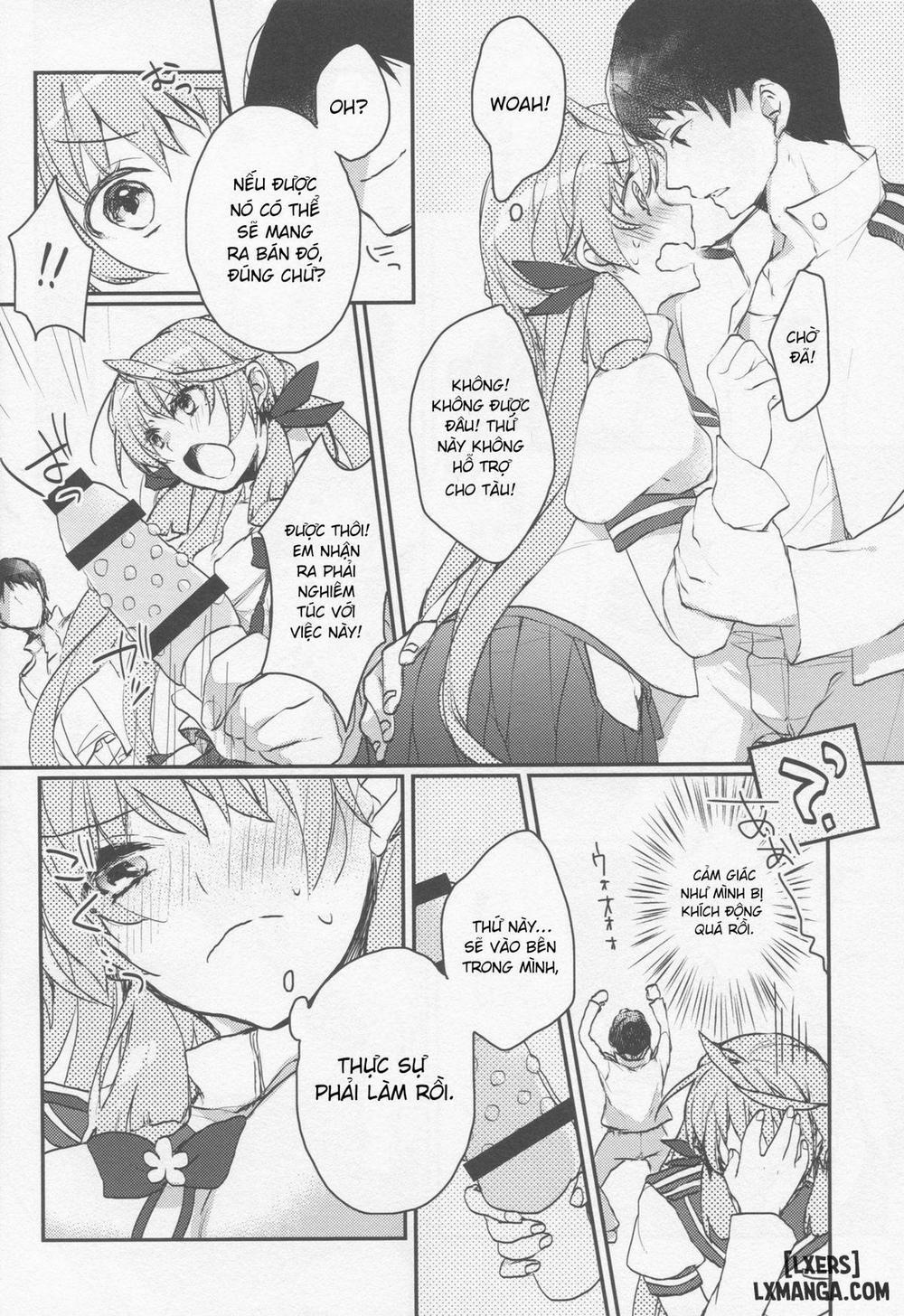 Kanbanmusume-san wa Haikakin Teitoku ga Osuki Oneshot trang 4