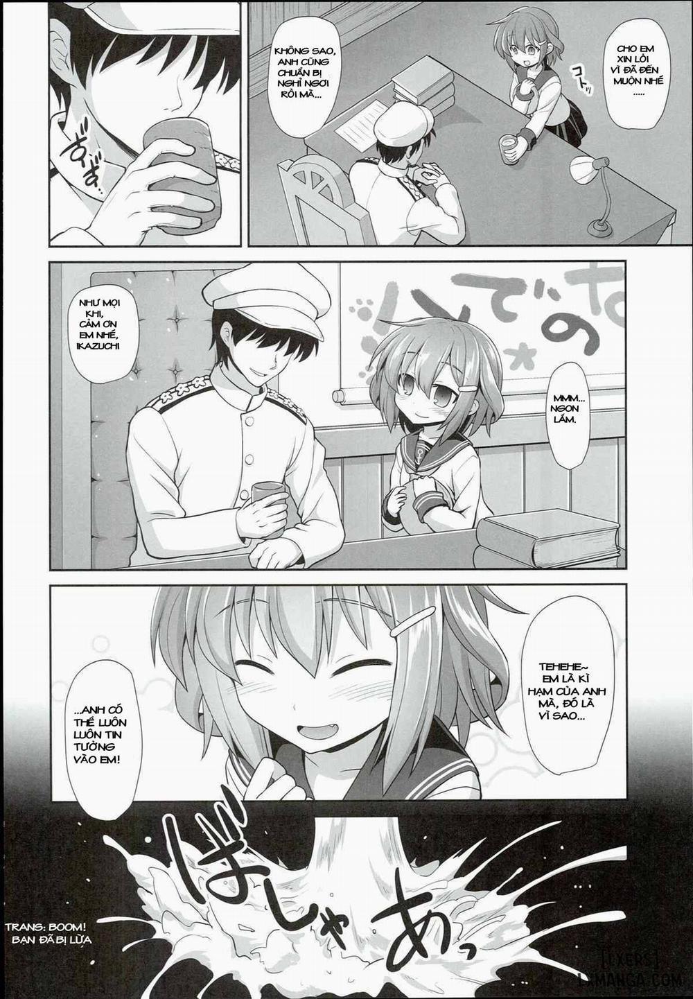 Kanmusu Chakunin Ikazuchi Kousoku Gekiyaku Choukyou Oneshot trang 6