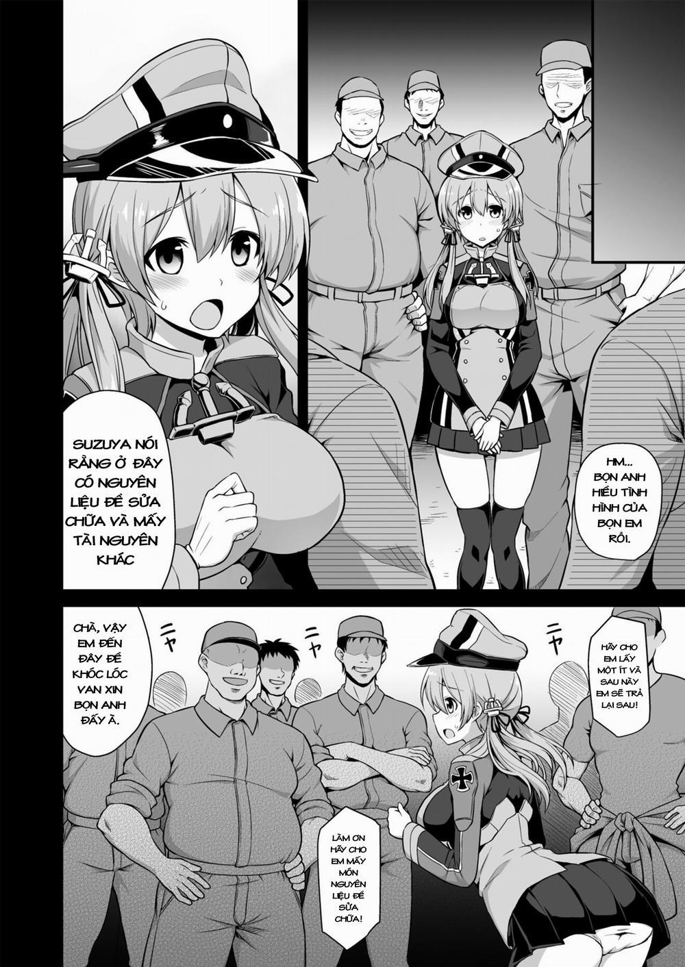 Kanmusu Chakunin Zenya Prinz Eugen Yaku Ochi Nyuugi Kousai (Kantai Collection) Oneshot trang 5