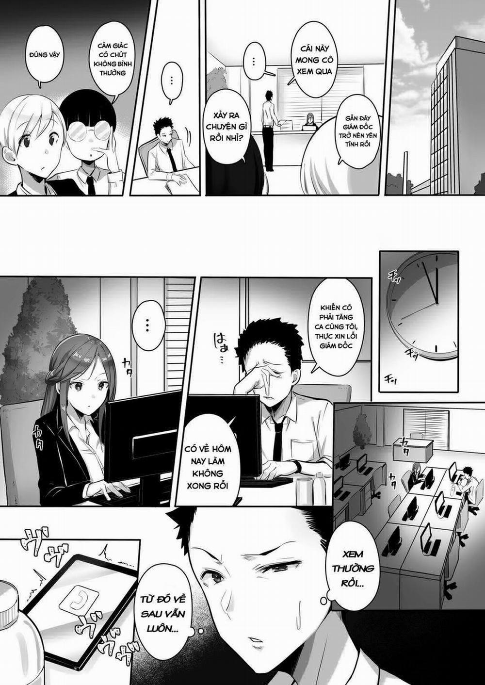 Kanojo ni wa Ienai… Kyonyuu Joushi to Hamemakuri SEX Zangyou Oneshot trang 20