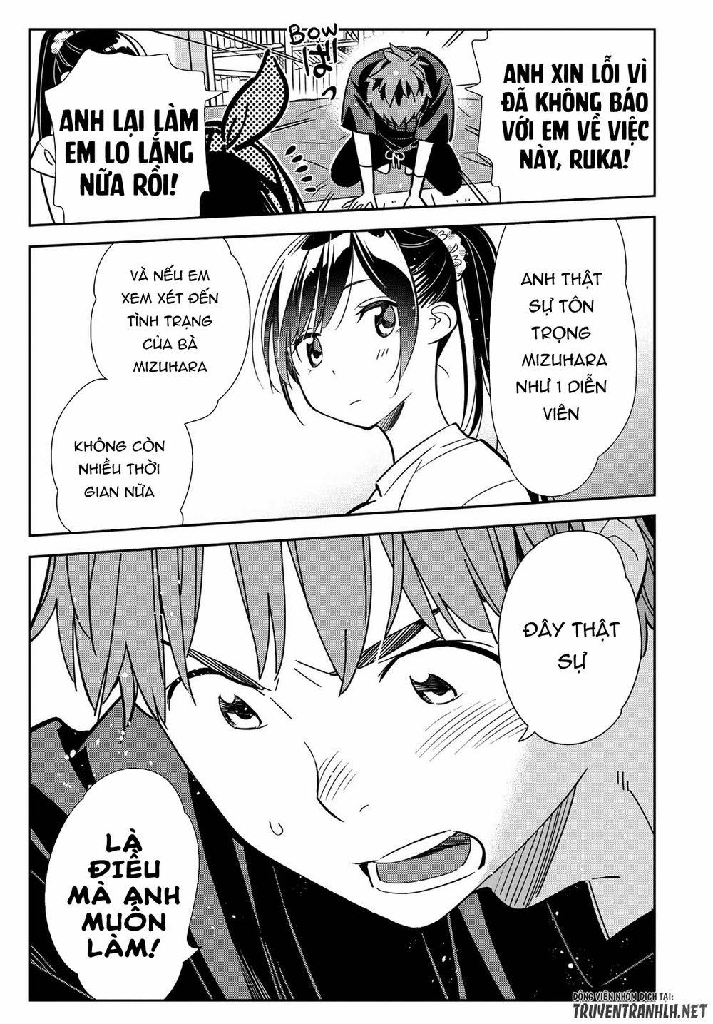 Kanojo, Okarishimasu 110 trang 18