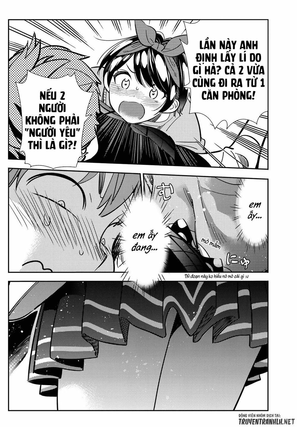 Kanojo, Okarishimasu 110 trang 4