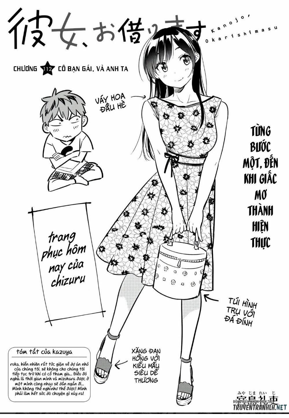 Kanojo, Okarishimasu 112 trang 2