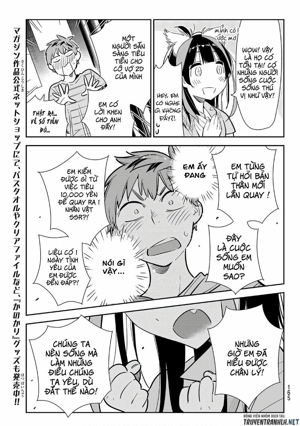 Kanojo, Okarishimasu 114 trang 19