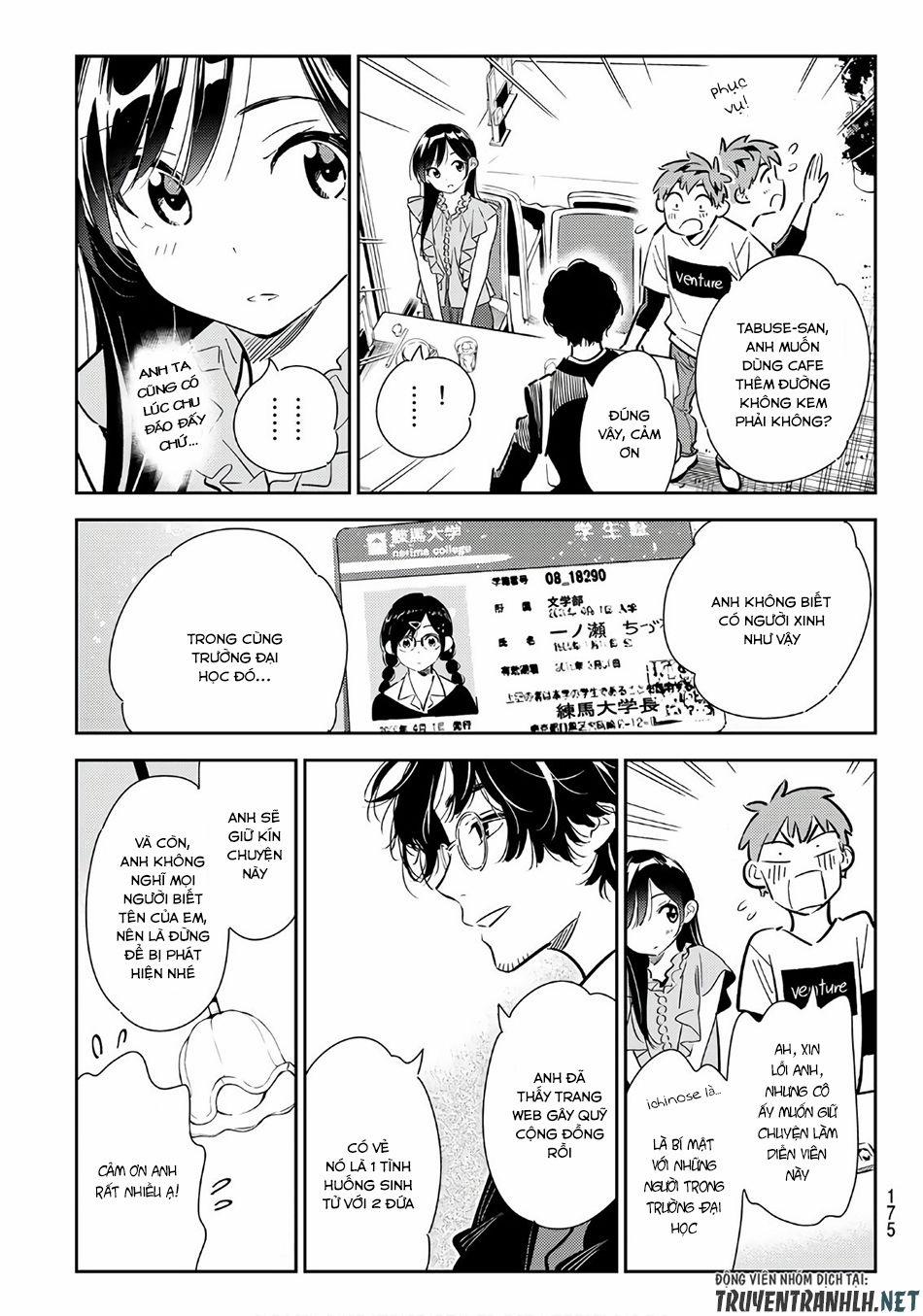 Kanojo, Okarishimasu 117 trang 10