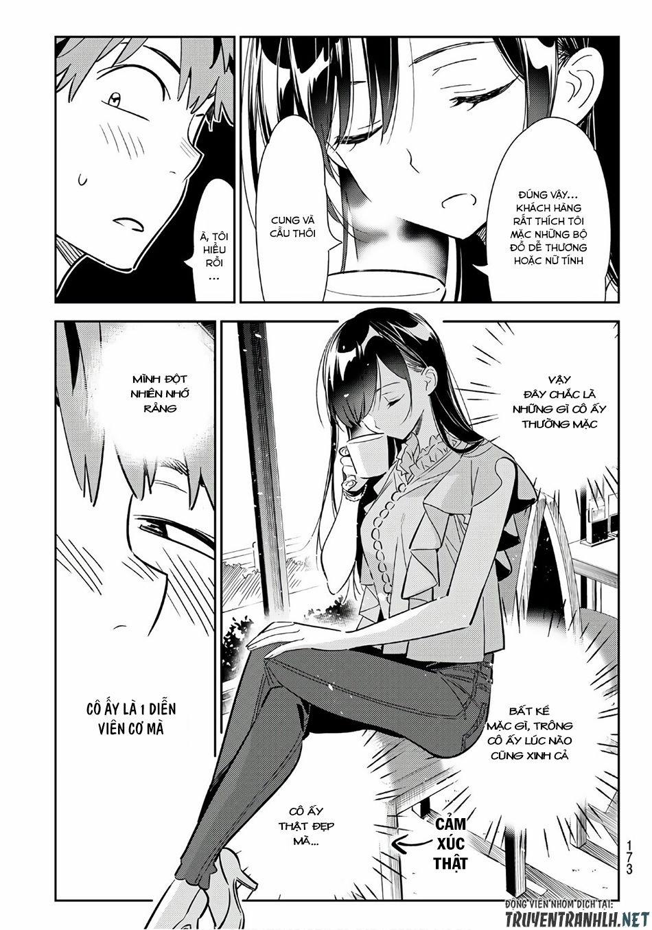 Kanojo, Okarishimasu 117 trang 8