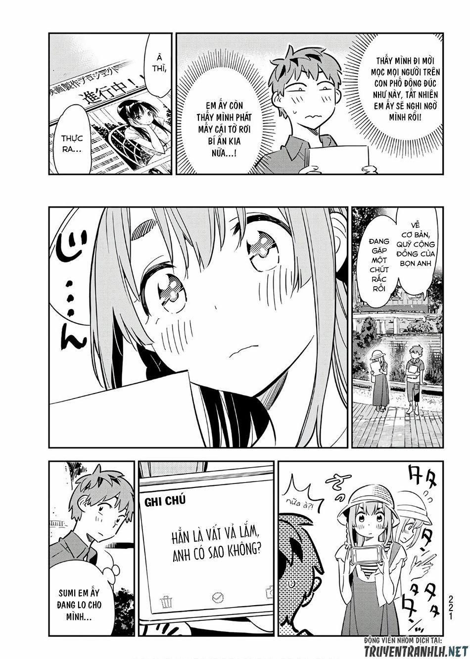 Kanojo, Okarishimasu 120 trang 12